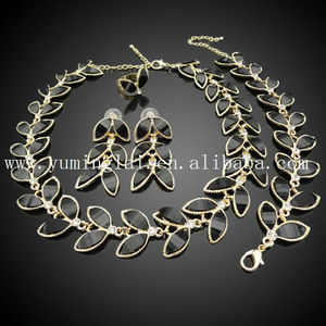 custume resina joyería conjunto de brasil de fantasia fina joyería - Product Image 1