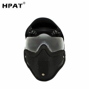 <span class=keywords><strong>Masque</strong></span> de <span class=keywords><strong>paintball</strong></span> thermique anti-buée à couverture intégrale avec protection en treillis métallique - Product Image 2