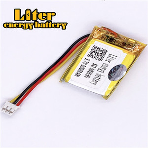 Socket 2.0-3 P 3.7 V 602635 800 mah lipo battery Rechargeable solar li ion polymer lithium battery with PCM - Product Image 2