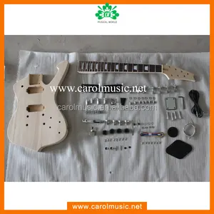 gk039-7 diy onvoltooide 7 snaren elektrische gitaar kits