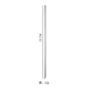 Accessori per Bar cannuccia conica in acciaio inossidabile con custodia in <span class=keywords><strong>lino</strong></span> e spazzola per la pulizia - Product Image 2