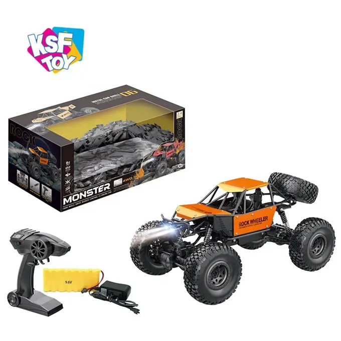 1:8 2.4g cross-country rock crawler rc 4x4 monster trucks for kids