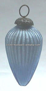 High Quality Durable Glass <b>Christmas</b> Decoration Eco-Friendly Hanging Ball Shaped for Home and Outdoor Use - Product Image 2