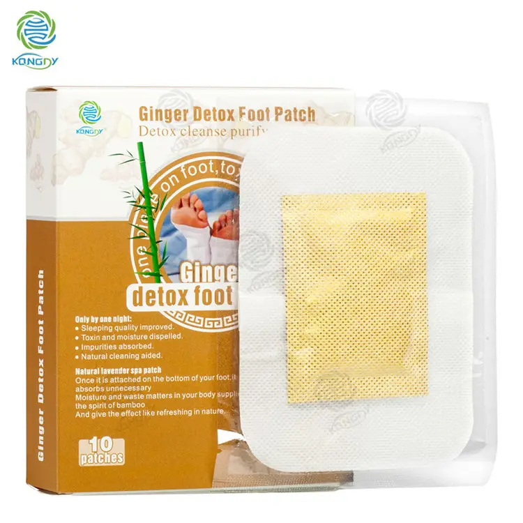 Hot sales OEM/ODM beauty patches ginger foot detox patch for cleaning your blood