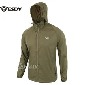 7 Colors Tactical Mens Waterproof Camping Thin Sports Combat Jackets Camouflage