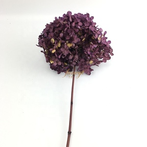 Flores y guirnaldas decorativas para decoración de bodas, pétalos, tallo de 60-70 Cm, f-hydrangea 5 CN; FUNCY YUN, 12 unidades - Product Image 2