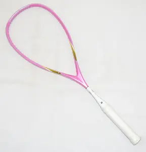 SMX980 PINK good design full carbon squash racket/squash rackets for sale/indoor sport squash