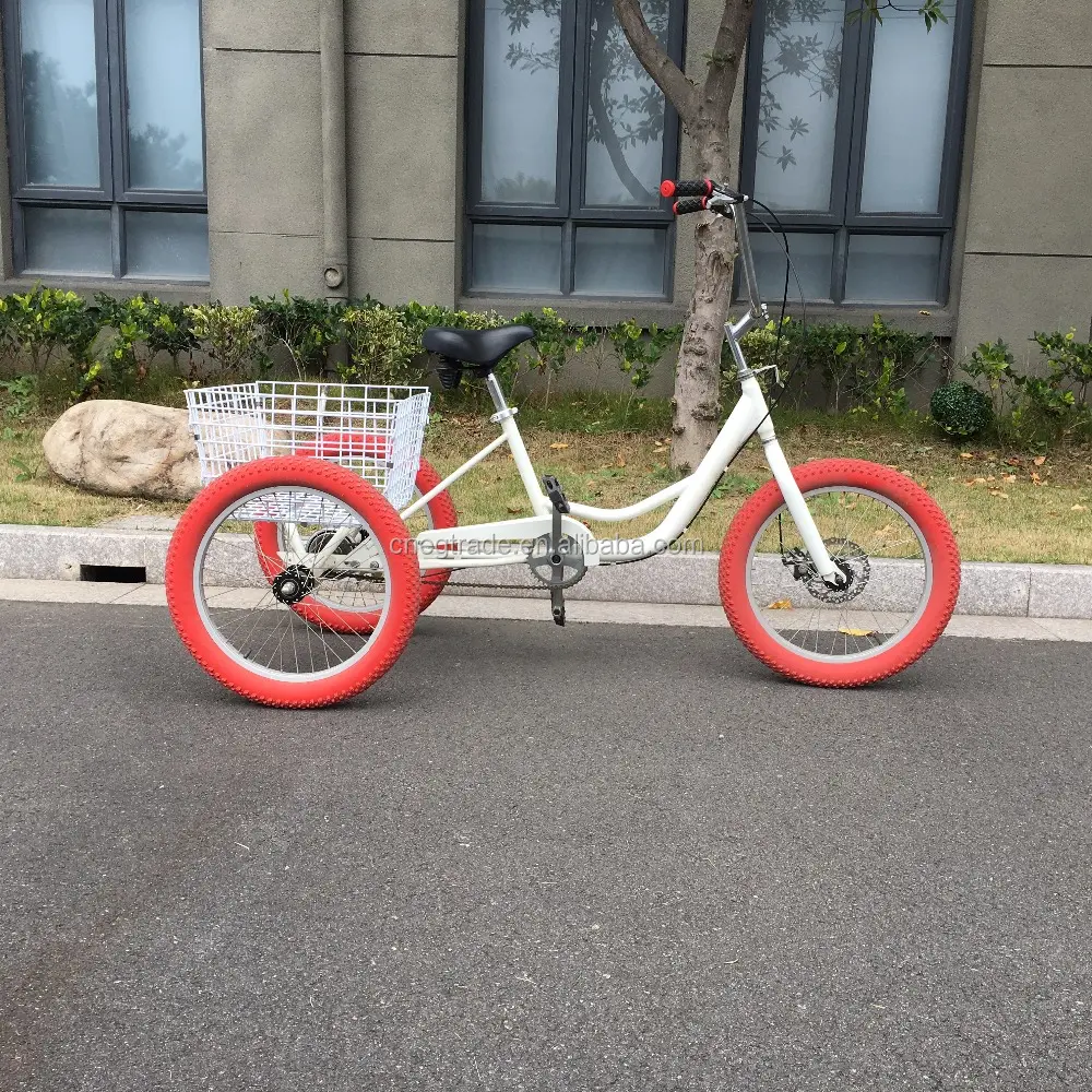 3 колеса взрослый трицикл с жирные шины 20 "* 3,0 грузовой велосипед большое колесо велосипеда квадроцикл вездеход