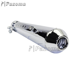 <span class=keywords><strong>Silencieux</strong></span> d'échappement universel Pazoma Silver pour motos personnalisées, chopper, bobber, café <span class=keywords><strong>racer</strong></span> - Product Image 4