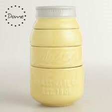 Kitchen Mason Jar Vintage Decor Ceramic Mason Jar <strong>Measuring</strong> <strong>Cups</strong> <strong>Sets</strong> - Product Image 4
