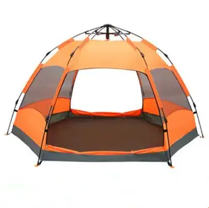 big space folding family sleeping tent for camping 5-8 person