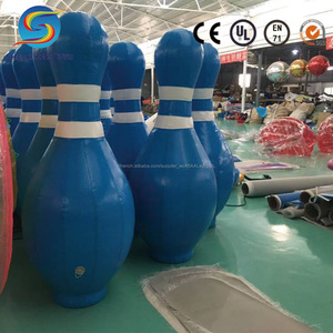Personnalisé Géant Taille PVC Bâche Gonflable <span class=keywords><strong>Bowling</strong></span> Pins Ruelle Un Ensemble De Prix Pas Cher - Product Image 4
