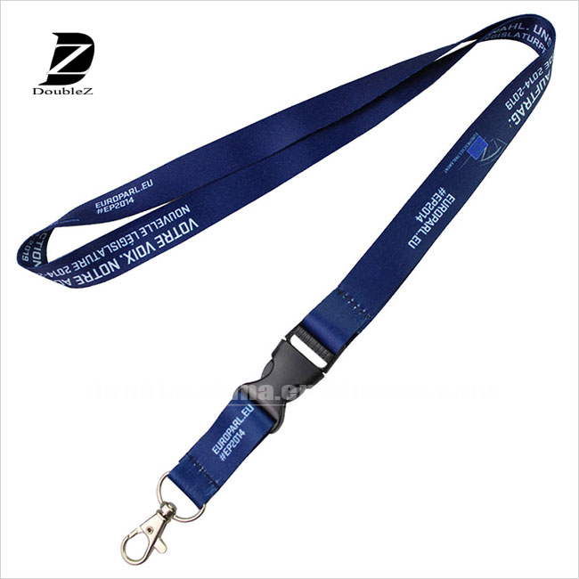 High Quality Custom logo Heated Transfer Lanyard Wholesale Image 4