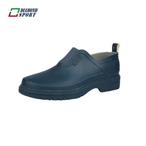 Chaussures de jardin en caoutchouc recyclable antidérapantes imperméables avec doublure en coton, design de couleur personnalisé, été automne, bottines à la cheville unisexes - Product Image 5