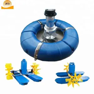 Acquacoltura New Splash Water Saving aerazione trattamento delle acque Solar Fish Pond Farming Fountain Aerators Pump