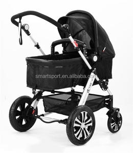 Xe đẩy em bé khung hợp kim nhôm cao cấp kiểu châu Âu, chất liệu polyester, có thể gấp gọn - Product Image 1