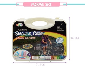 Ensemble de dessin et de <span class=keywords><strong>peinture</strong></span> en plastique éducatif KSF avec <span class=keywords><strong>craie</strong></span> effaçable et lavable pour enfants - Product Image 5