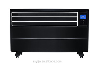 Modern <strong>Electric</strong> Electronic Wall Mounted Curved Metal Panel Home <strong>Heater</strong> Indoor With 24H <strong>Timer</strong> - Product Image 2