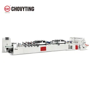 Centrale Afdichting 4 Side Afdichting Tas Pouch Making Machine Multifunctionele Rits Pouch Opstaan Zakje Making Machine