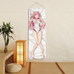 Özel Baskılı Dijital Vinil Polyester Kumaş Duvar Süsü Posteri Anime Cosplay Seks Sanatı Dekoru - Product Image 1