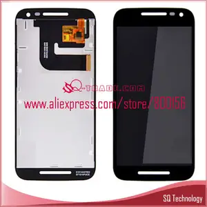 điện thoại di động màu đen cho motorola moto g3 màn hình LCD +touch lắp ráp màn hình