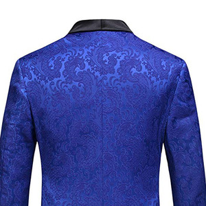 <span class=keywords><strong>Costume</strong></span> <span class=keywords><strong>homme</strong></span> en jacquard <span class=keywords><strong>bleu</strong></span> royal, <span class=keywords><strong>costume</strong></span> imprimé <span class=keywords><strong>homme</strong></span>, <span class=keywords><strong>costume</strong></span> <span class=keywords><strong>3</strong></span> <span class=keywords><strong>pièces</strong></span> slim fit pour mariage - Product Image 5