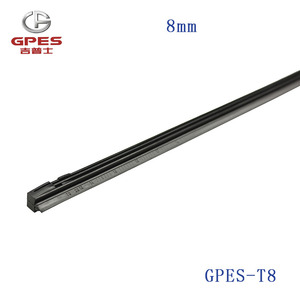 Accessoires de voiture pour pare-brise de voiture, universel, vente en gros, lame d'essuie-glace, bande en caoutchouc, recharge 8mm - Product Image 3