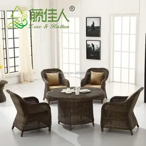 Furnitur Teras Anyaman Resin Luar Ruangan