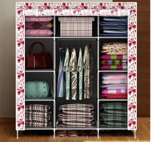 Armario de Almacenamiento Plegable Portátil para el Hogar, Armario de <span class=keywords><strong>Tela</strong></span> para Guardar Objetos - Product Image 5