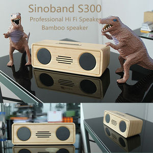 sinoband s300 real subwoofer <span class=keywords><strong>altavoces</strong></span> de sonido <span class=keywords><strong>bluetooth</strong></span> de color de madera del altavoz - Product Image 1