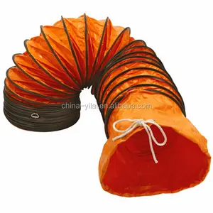 pvc ventilation fire retardant spiral ducting