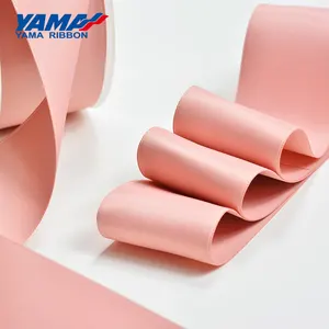 Yama factory polyester 10 sizes smooth pure silk ribbon