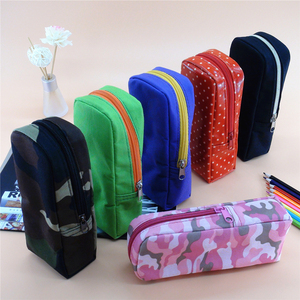 Bolsa de lápices de lona Vertical, logo OEM, precio más bajo - Product Image 2