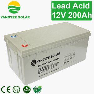 Yangtze Agm Deep Cycle Zonne-energie Opslag Batterij 12V 200ah Voor Egypte <span class=keywords><strong>M</strong></span> - Product Image 2