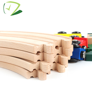 <span class=keywords><strong>Prezzo</strong></span> di fabbricazione per bambini in legno auto treno pista set stazione - Product Image 3