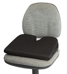 Cojín <span class=keywords><strong>de</strong></span> cuña <span class=keywords><strong>de</strong></span> espuma viscoelástica para asiento <span class=keywords><strong>de</strong></span> <span class=keywords><strong>coche</strong></span>, controlador <span class=keywords><strong>de</strong></span> bienestar, grande, mediano y firme - Product Image 4