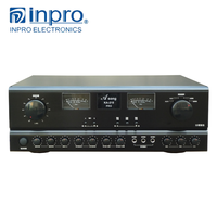 INPRO PM-16/6FX 7 Égaliseur Stéréo Audio DJ Mixeur 3 Auxiliaires (Sorties/Retours) 16 Entrées Amplificateur de Puissance 6 Sorties Numérique Interne