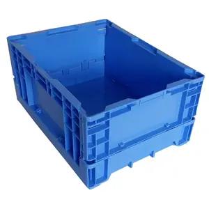 435*325*210mm large plastic folding crates for fruit and vegetable cheap for sale China manufacturer