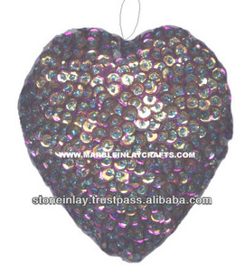 Heart Shape Christmas Tree Hanging Ornament - Product Image 1