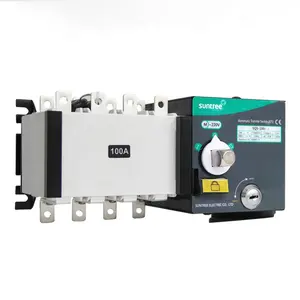 Interrupteur de transfert automatique électrique Suntree ATS 220V pour générateur 16A~160A SQ5 - Product Image 1