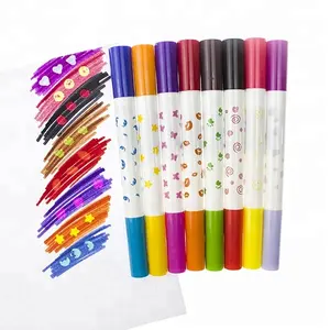 Promotionele Kleur Change Magic Inkt Aquarel Stempel Pennen