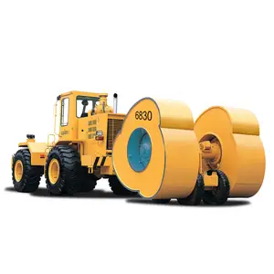 Tracteur de construction GQ360 + rouleau compacteur à percussion KP6830 à vendre à bas prix en août