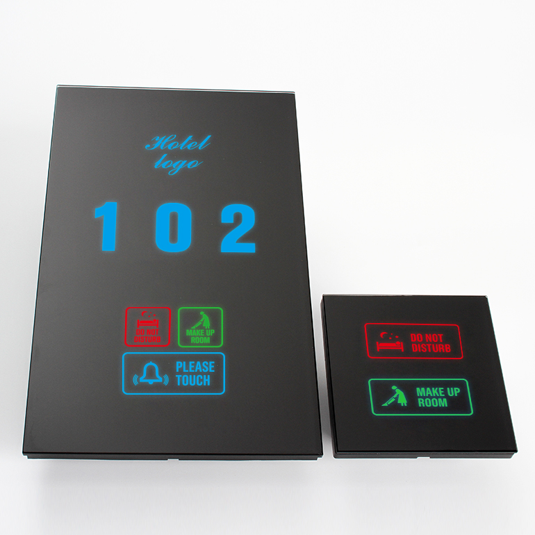 Электрический СВЕТОДИОДНЫЙ беспроводной сенсорный дверной звонок dnd для отеля
