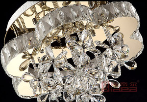 Lustre suspendu en cristal, lustre décoratif pour la décoration de mariage - Product Image 5