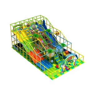 정글 체육관 테마 실내 놀이터 장비 세트 높은 품질과 경쟁력있는 가격