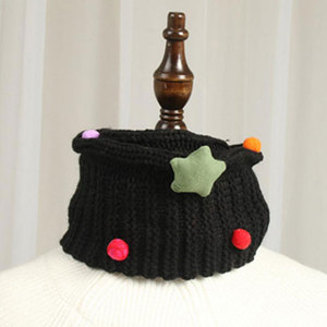 Alibaba Chine <span class=keywords><strong>Gros</strong></span> Personnalisé Enfants D'hiver Tricoté De Laine <span class=keywords><strong>Snood</strong></span> Avec Peu Étoiles - Product Image 1