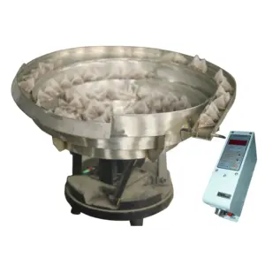 number control automatic counting triangle tea bag bowl vibration feeder in 1 by 1 output