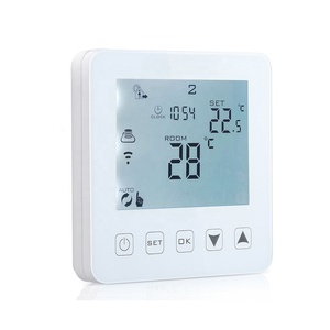 Pannello in acrilico con <span class=keywords><strong>LED</strong></span> 100-240V carico di potenza 16A con 6 lingue dei paesi Wifi termostato - Product Image 2