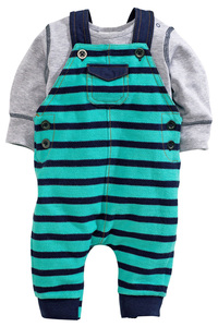 Barboteuse pour nouveau-né <span class=keywords><strong>garçon</strong></span>, salopette en Denim, tenue avec modèle, vente en gros, - Product Image 3