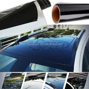 Película adhesiva fina flexible para panel solar de coche, película protectora de vinilo para techo completo, gran oferta